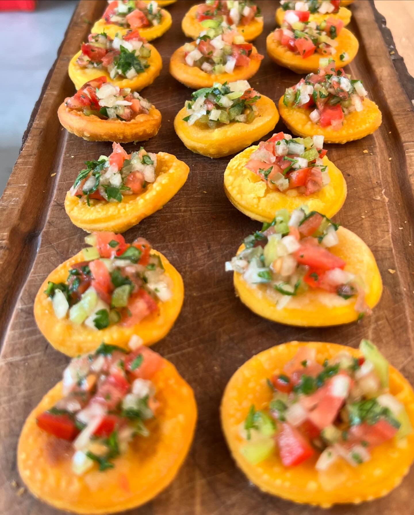 Aperitivos gourmet en base de zapallo