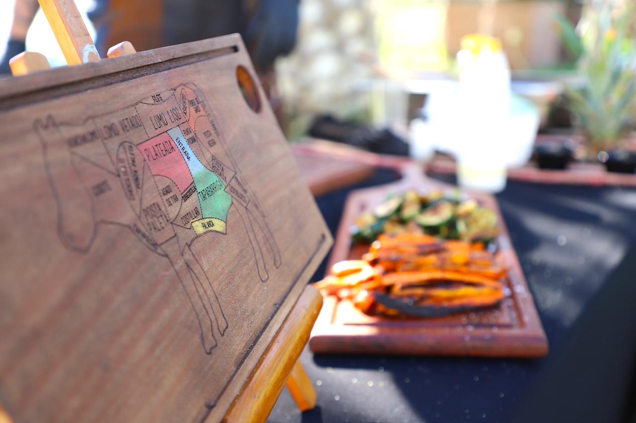 Tabla de cortes de carne profesional